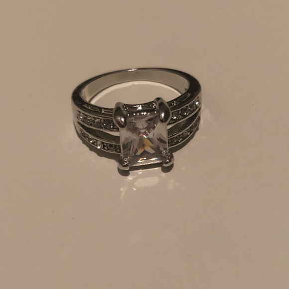 Jewelry - Diamond Inspired White Sapphire Wedding Ring